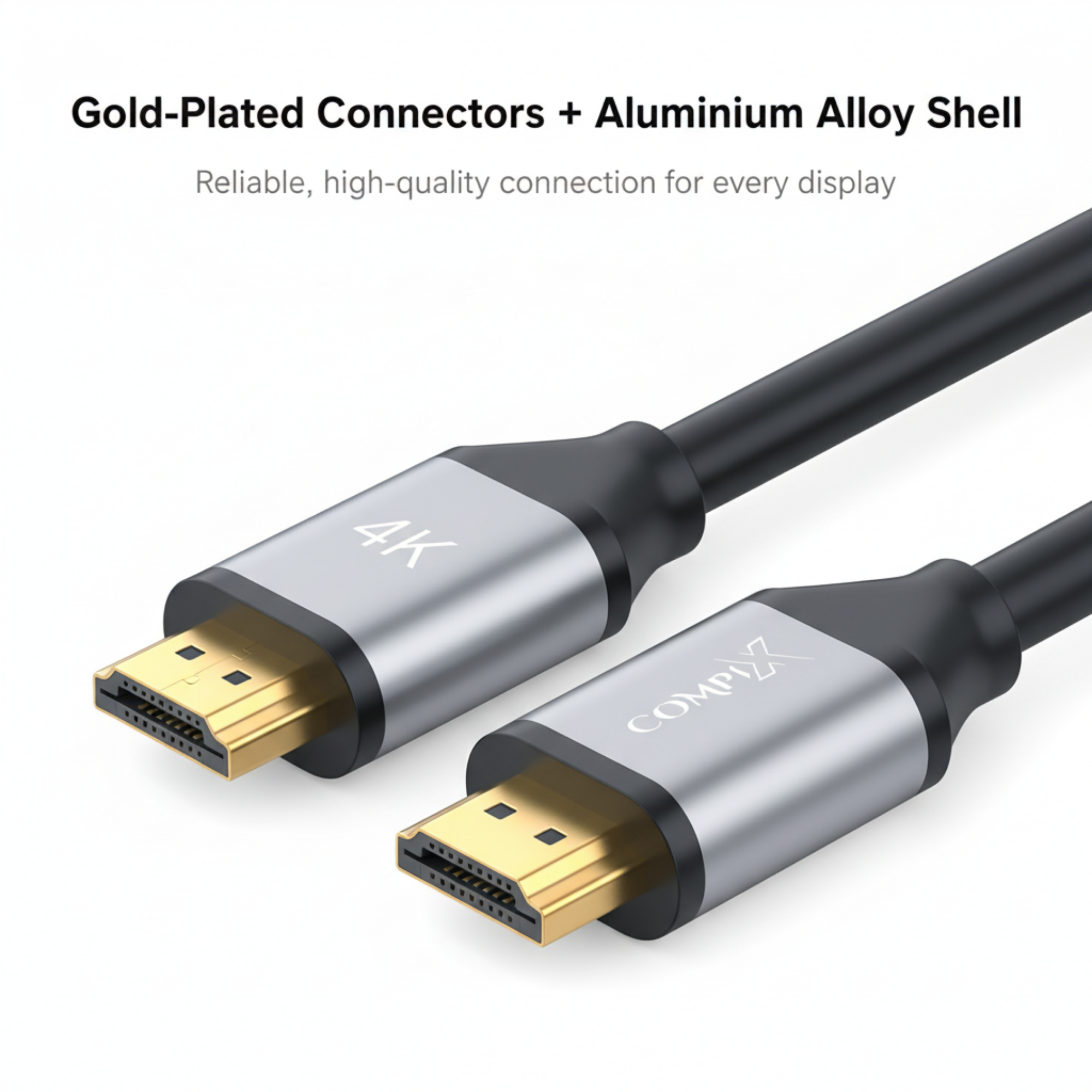 COMPIX HDMI 2.0 M/M Cable – 4K UHD Gold-Plated - Image 4