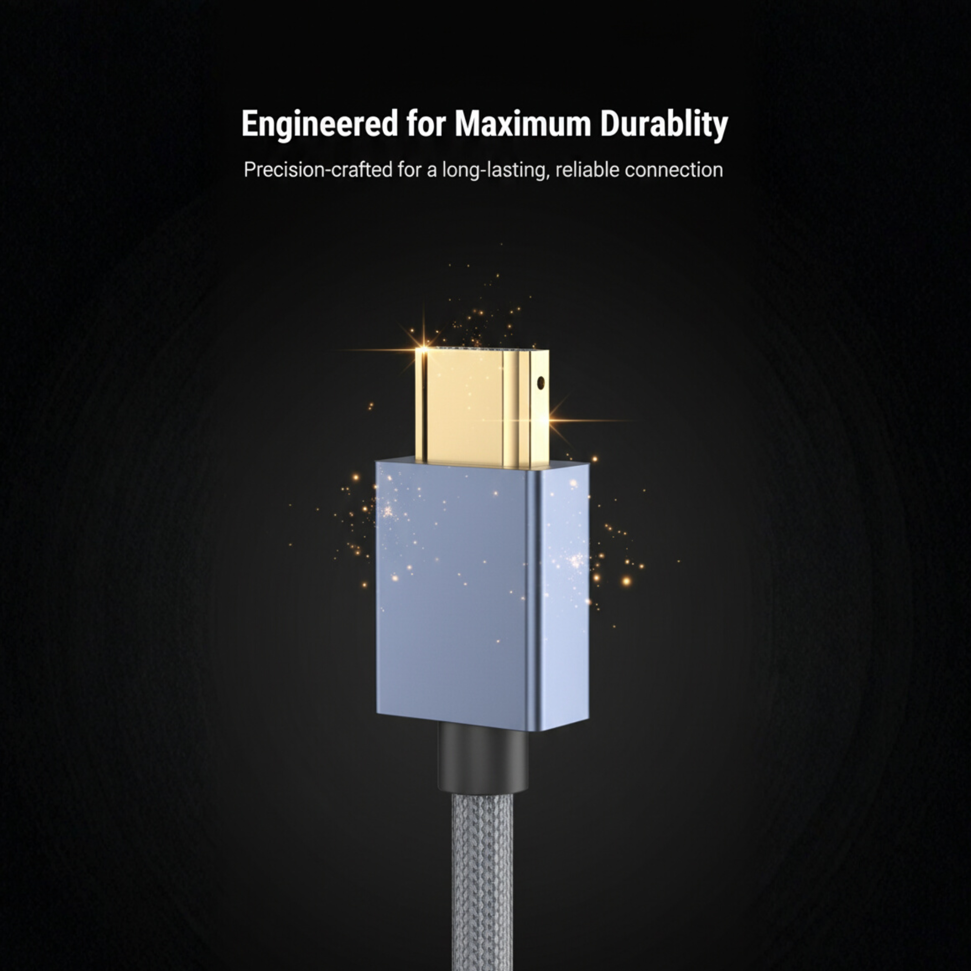 COMPIX DisplayPort Cable DP 1.2 / 1.4 High-Speed DP to DP 4K 8K HDR Gaming Monitor Cable – Gold-Plated Shielded & Braided (Multiple Lengths) - Image 6