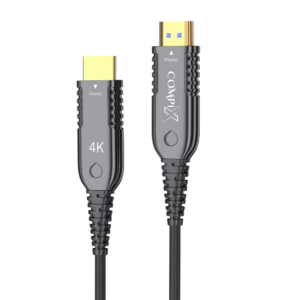 COMPIX HDMI 2.0 Fiber Optic Cable Active Optical 4K@60Hz 18Gbps Ultra HD Gold-Plated Long Distance HDMI Cord for TV, Projector, PS5, Xbox & Home Theater (Multiple Lengths)