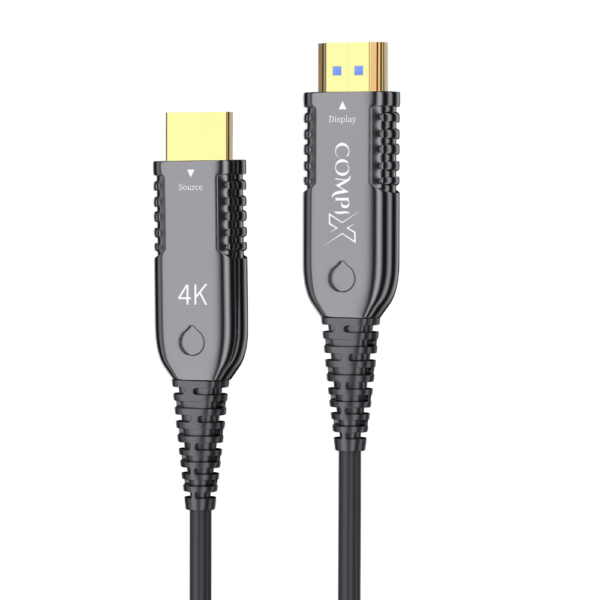 COMPIX HDMI 2.0 Fiber Optic Cable Active Optical 4K@60Hz 18Gbps Ultra ...