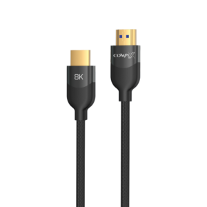 COMPIX HDMI 2.1 Cable 48Gbps Ultra High-Speed 8K@60Hz 4K@120/144Hz Braided & Fiber Options with eARC HDR VRR – Gaming & Home Theater HDMI Cord (Multiple Lengths)