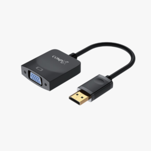 COMPIX DisplayPort to VGA Adapter | DP Male to VGA Female | 1080P 60Hz Plug & Play Converter Cable
