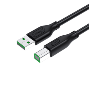 USB 2.0 Printer Cable 3M (A to B), High-Speed 480Mbps, Gold-Plated & Triple Shielded Braided Cord for HP DeskJet, Laptop, Canon, Brother, Lexmark, Envy, Scanner, Fax, Digital Piano, PC