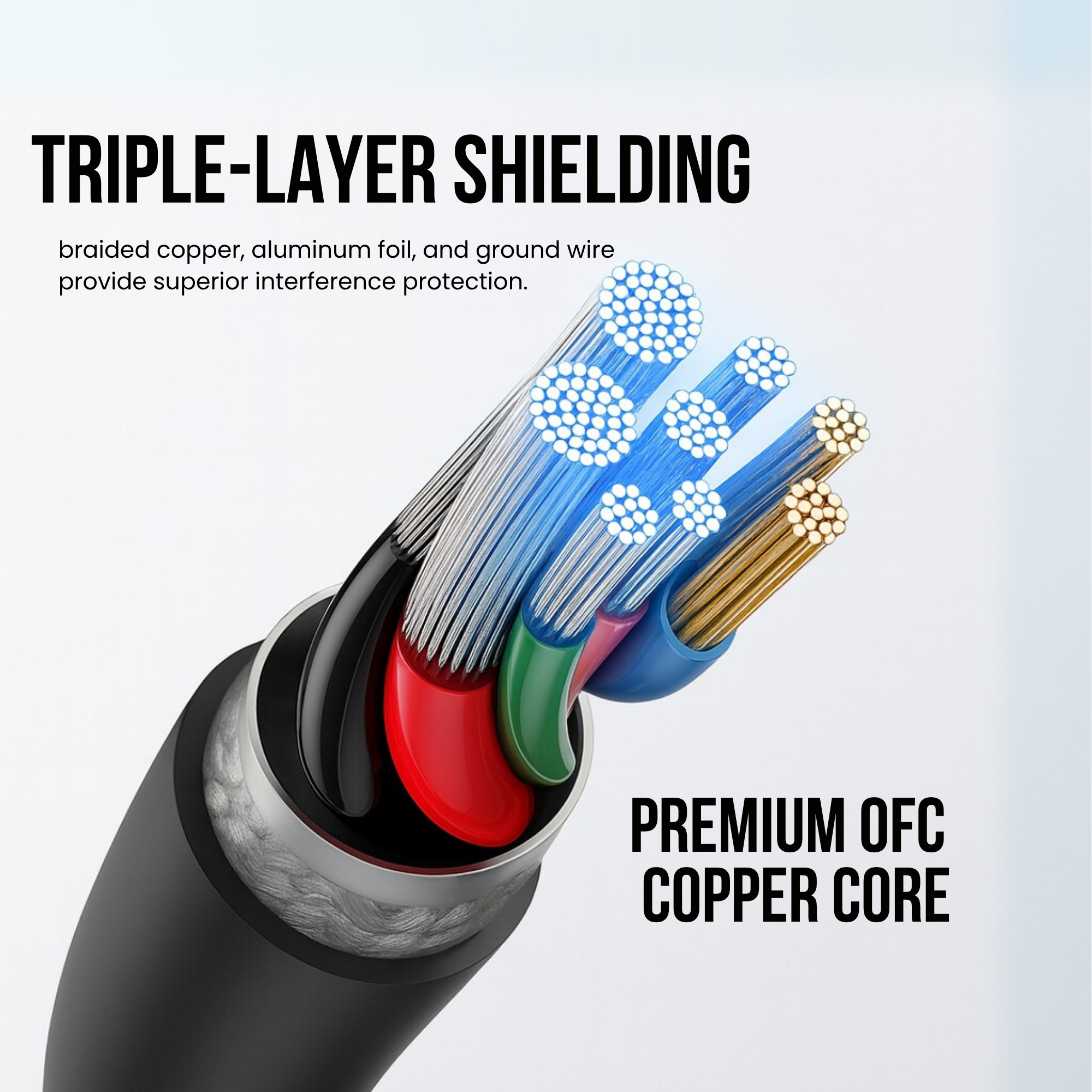 COMPIX USB 2.0 Extension Cable A Male to Female 480Mbps High-Speed Shielded Gold-Plated USB Extender for PC, Laptop, Gaming & Peripherals (Multiple Lengths) - Image 7